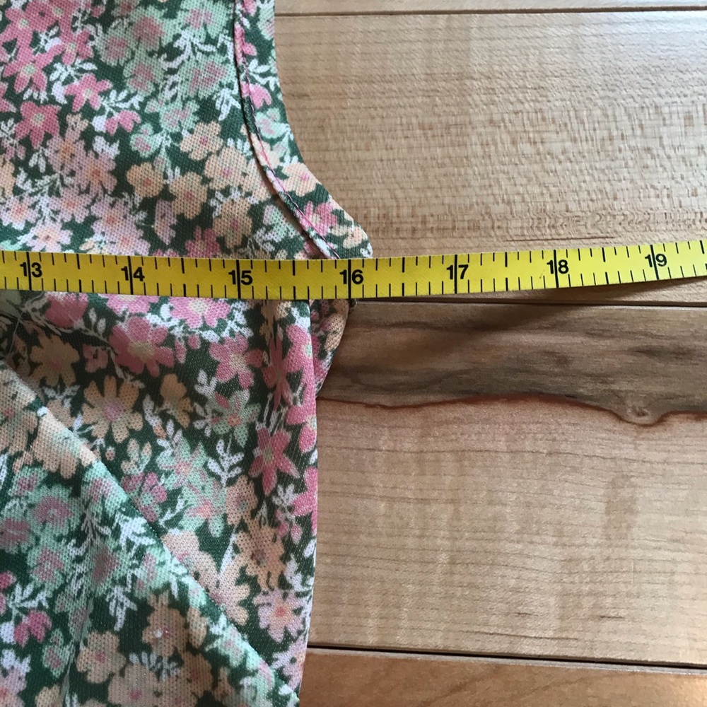 Vintage floral tank top - Picture 8 of 8